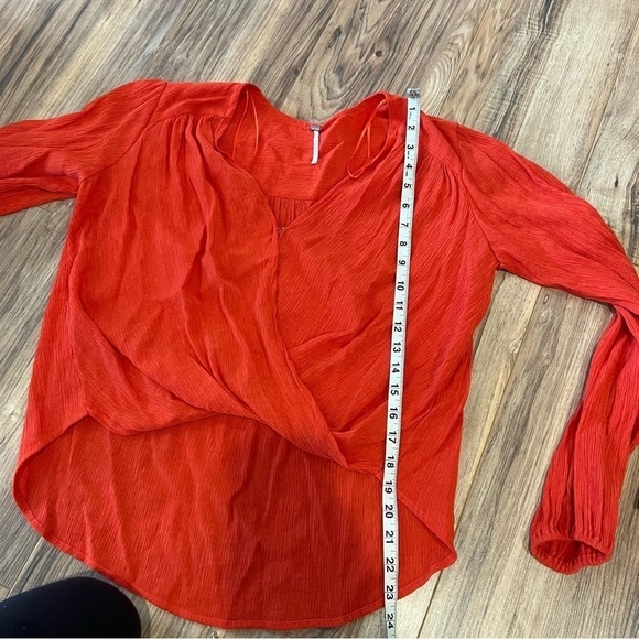 Free People Check On It Wrap Top - Picture 8 of 10